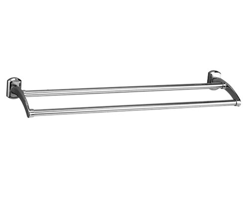 Изображение товара Полотенцедержатель WasserKRAFT Oder двойной 65 см хром Германия