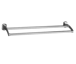 Изображение товара Полотенцедержатель WasserKRAFT Oder двойной 65 см хром Германия