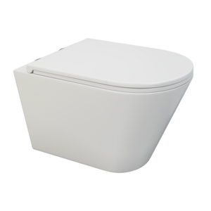 Изображение товара Подвесной унитаз Terminus Классик безободковый торнадо с микролифтом Белый