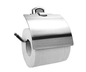 Изображение товара Держатель для туалетной бумаги WasserKRAFT Oder, с крышкой, K-3025, хром