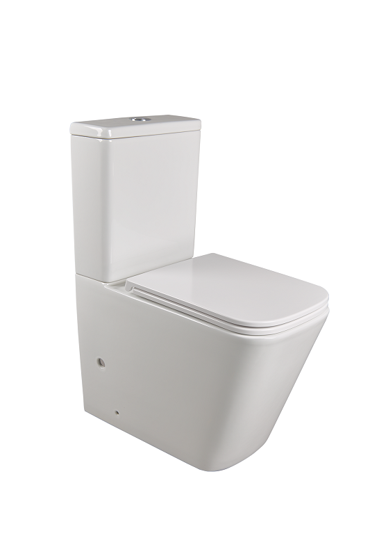 Изображение товара Унитаз-компакт Terminus Ватикан безободковый с микролифтом белый