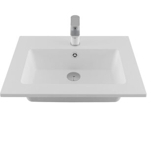 Изображение товара Раковина Aquanet Текла 328984, 60 см, искусственный камень, белый