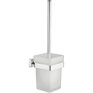 Изображение товара Ёршик для унитаза Belz B902 B90210, матовое стекло, цвет держателя хром