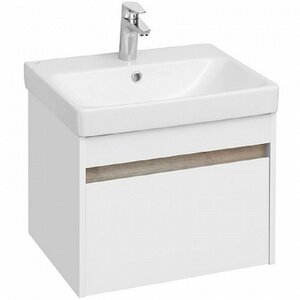 Изображение товара Подвесная тумба под раковину Акватон Марти, 55 см, белая