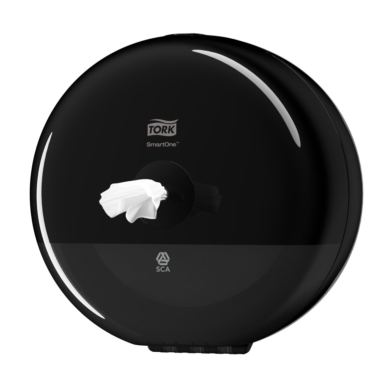 Изображение товара Диспенсер для туалетной бумаги Tork SmartOne 681008-00 черный компактный