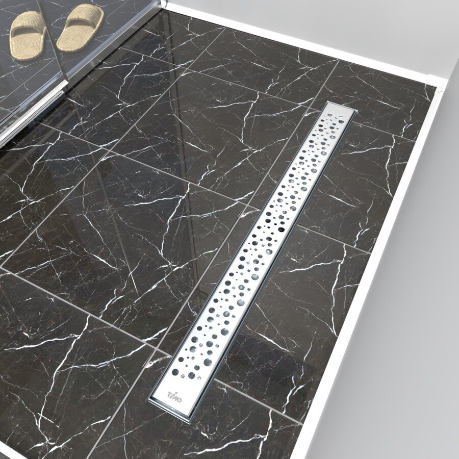 Изображение товара Дренажный канал из нержавеющей стали Timo Drain Protect DP20800-DR20800 80 см сатин