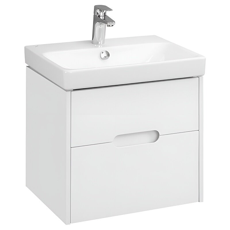 Изображение товара Тумба под раковину Aquaton Оливия, 1A254201OL010, 55 см, подвесная, цвет белый матовый