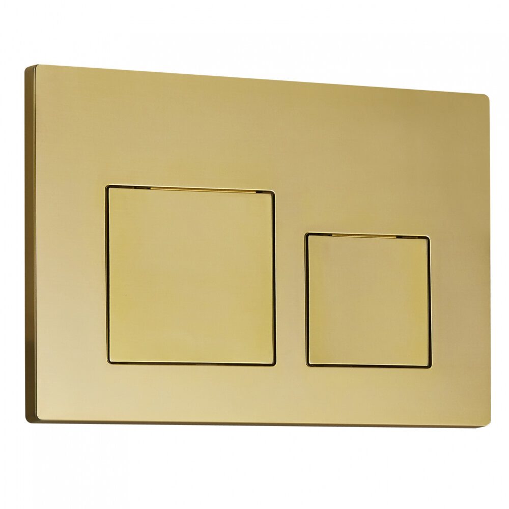 Изображение товара Клавиша смыва RGW SWH-09Gb 68420009-06, механическая, матовое золото