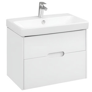 Изображение товара Тумба под раковину Акватон Оливия, 1A254301OL010, 70 см, подвесная, цвет белый матовый