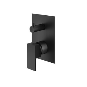 Изображение товара Смеситель Plumberia Selection Tag TG1901NO для ванны и душа черный матовый