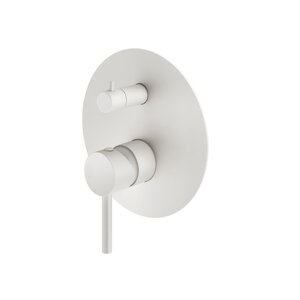 Изображение товара Смеситель Plumberia Selection Ixo XO1901BO белый матовый для ванны и душа