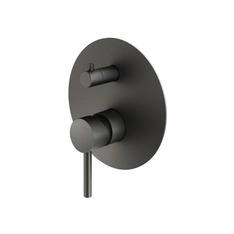 Изображение товара Смеситель для ванны и душа Plumberia Selection Ixo XO1901GR графит, встроенный, Италия