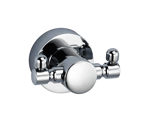 Изображение товара Двойной крючок WasserKRAFT Donau K-9423D хром для стен ванной и кухни