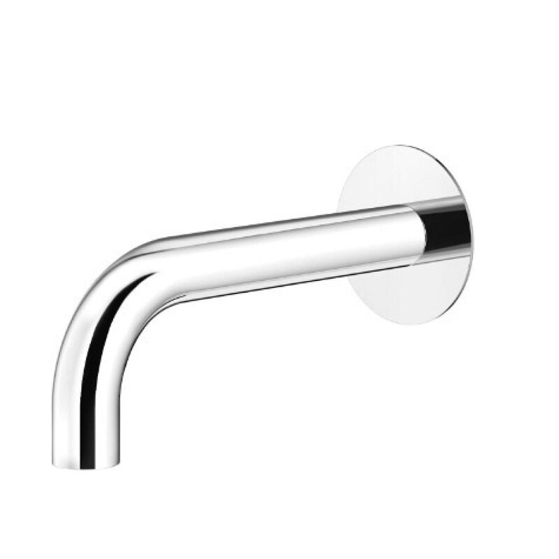 Изображение товара Излив для ванны Plumberia Selection Ixo d.24 хром с латунной накладкой Италия