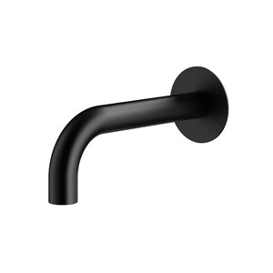 Изображение товара Излив Plumberia Selection Ixo SPT0260NO для ванны, 25 см, цвет черный матовый