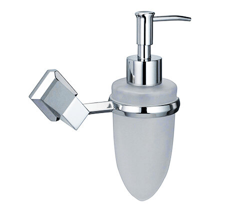 Изображение товара Дозатор WasserKRAFT Aller с держателем 160 мл хром настенный