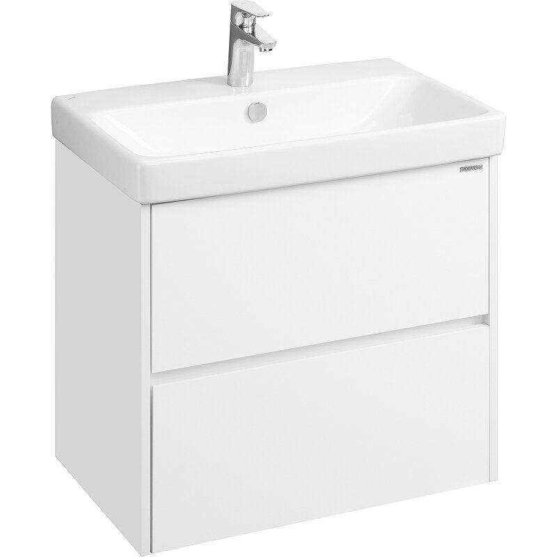 Изображение товара Тумба с раковиной Акватон Сканди 70 см подвесная белая