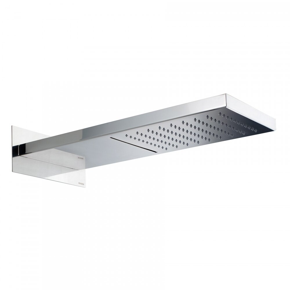 Изображение товара Верхний душ Bossini Manhattan-2 I00570.030, 2 режима струи, 50 x 20 x 2,4 см, хром Изображение товара Верхний душ Bossini Manhattan-2 I00570.030, 2 режима струи, 50 x 20 x 2,4 см, хром