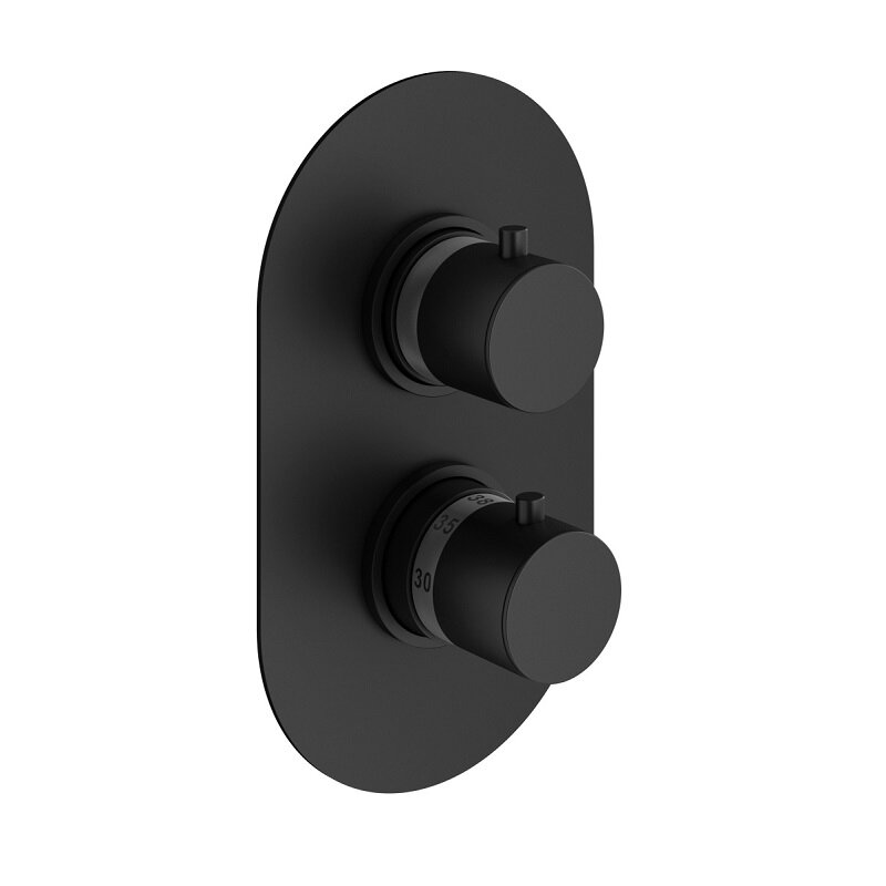 Изображение товара Термостатический смеситель для ванны и душа Plumberia Selection XOT5040NO Изображение товара Термостатический смеситель для ванны и душа Plumberia Selection XOT5040NO