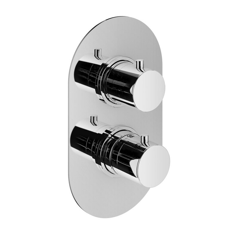 Изображение товара Термостатический смеситель для ванны и душа Plumberia Selection XOT5050CR Изображение товара Термостатический смеситель для ванны и душа Plumberia Selection XOT5050CR