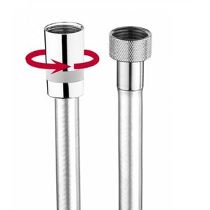 Изображение товара Шланг душевой латунный Bossini Cromolux A00167D.030.1, 175 см