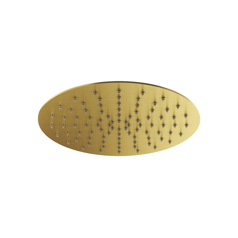 Изображение товара Верхний душ Plumberia Selection Shower SAT3174OB 25 см золото брашированное Италия