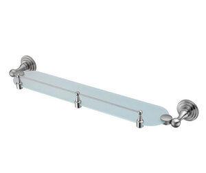 Изображение товара Полка стеклянная WasserKRAFT Ammer K-7000 K-7044, никель