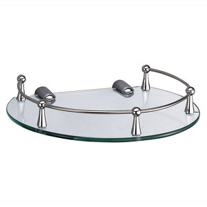 Изображение товара Полка стеклянная WasserKRAFT Серия К, K-566, хром