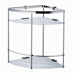 Изображение товара Полка угловая металлическая WasserKRAFT K-522 хром