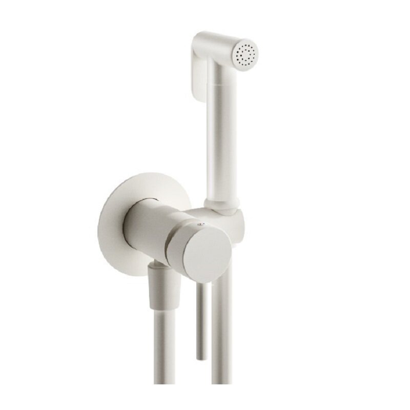 Изображение товара Гигиенический душ Plumberia Selection Ixo XO2000BO со смесителем белый матовый