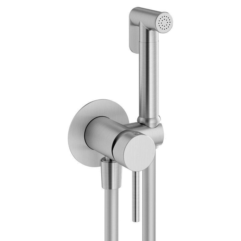 Изображение товара Гигиенический душ Plumberia Selection Ixo, XO2000CS, со смесителем, цвет хром брашированный