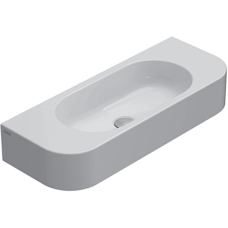 Изображение товара Раковина подвесная Globo Forty3 SCT70.BI 70x27 см белая керамика