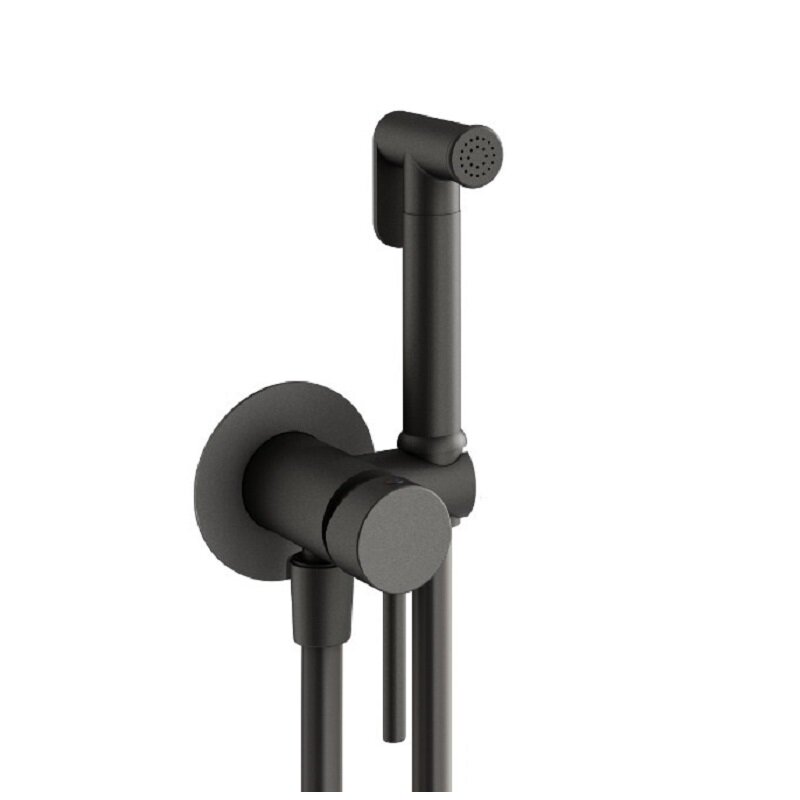 Изображение товара Гигиенический душ Plumberia Selection Ixo, XO2000GR, со смесителем, цвет графит