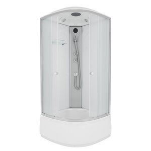 Изображение товара Душевая кабина Niagara Eco E100/40/MT с крышей и матовым стеклом 100x100 см