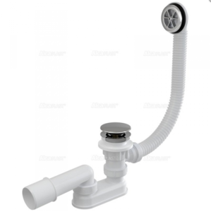 Изображение товара Слив-перелив для ванны клик/клак AlcaPlast A505crm хром