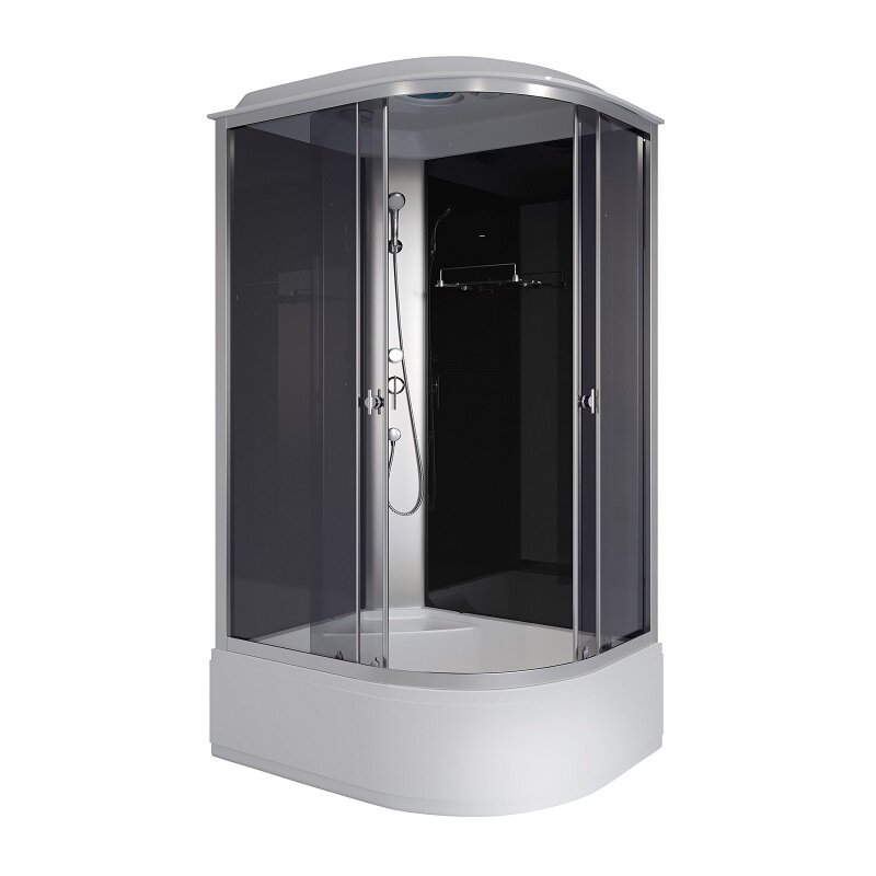 Изображение товара Душевая кабина Niagara Eco 110x80 с крышей и стеклом тонированным