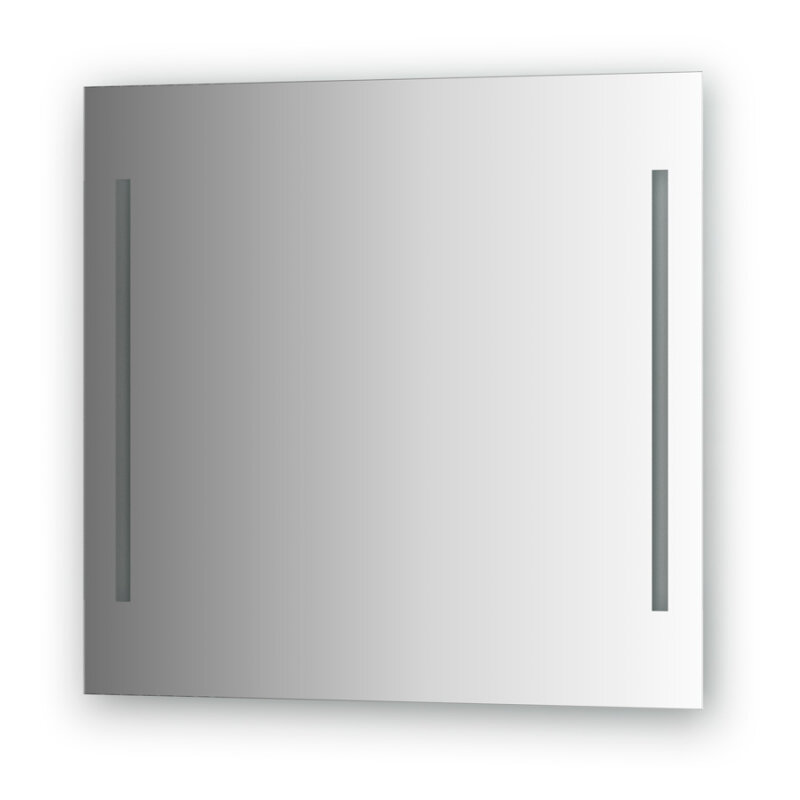 Изображение товара Зеркало Evoform Ledline BY 2117 с 2-мя встроенными LED-светильниками 10,5 W 80 х 75 см Изображение товара Зеркало Evoform Ledline BY 2117 с 2-мя встроенными LED-светильниками 10,5 W 80 х 75 см