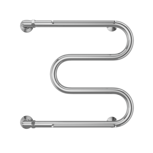 Изображение товара Водяной полотенцесушитель Terminus М-образный 60 см хром с полкой