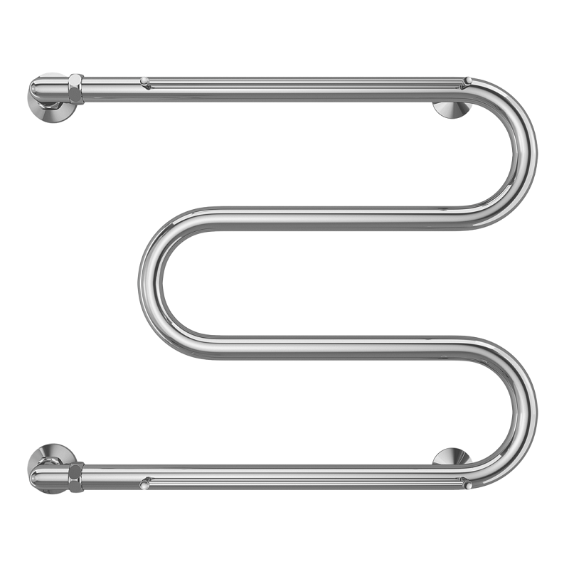 Изображение товара Водяной полотенцесушитель Terminus М-образный 50х60 см хром с полкой