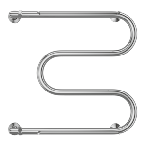 Изображение товара Водяной полотенцесушитель Terminus М-образный 60x60 см с полкой хром