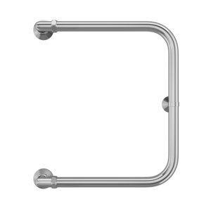 Изображение товара Полотенцесушитель водяной Terminus П-образный 4620768881459, ширина 40 см, высота 50 см, боковое подключение 50 см, 1 дюйм, цвет хром