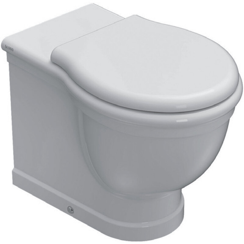 Изображение товара Унитаз Globo Paestum PA025.BI Приставной напольный с Ceraslide