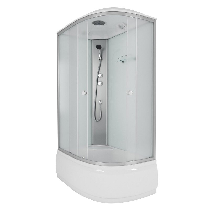 Изображение товара Душевая кабина Niagara Eco E120/80 с крышей 120x80 см матовое стекло