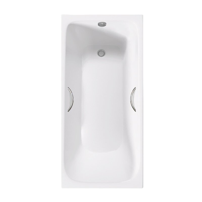 Изображение товара Ванна чугунная Delice Elite Continental Plus DLR230633R, 150 х 70 см, без покрытия, с отверстиями под ручки, без ручек, цвет белый Изображение товара Ванна чугунная Delice Elite Continental Plus DLR230633R, 150 х 70 см, без покрытия, с отверстиями под ручки, без ручек, цвет белый