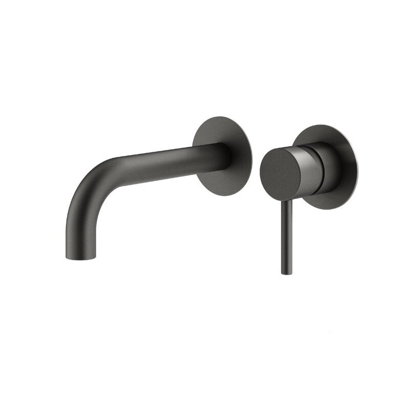 Изображение товара Встроенный смеситель для раковины Plumberia Selection Ixo KITXO1135GR250 графит