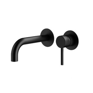 Изображение товара Смеситель Plumberia Selection Ixo KITXO1135NO250 для раковины, цвет черный матовый, комплект