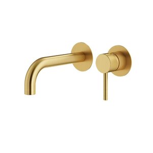 Изображение товара Смеситель Plumberia Selection Ixo KITXO1135OB250 для раковины золото брашированное