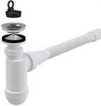 Сифон Alcaplast Flexi AG2105123710 (A41+A710) для раковины, с гибким соединением - фото 1 Сифон Alcaplast Flexi AG2105123710 (A41+A710) для раковины, с гибким соединением - фото 1