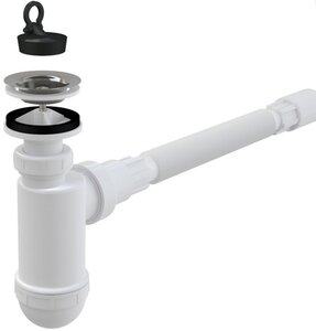 Изображение товара Сифон для раковины Alcaplast Flexi AG2105123710 с гибким соединением Чехия
