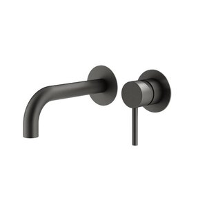 Изображение товара Смеситель Plumberia Selection Ixo KITXO1135GR210 для раковины, цвет графит матовый, комплект